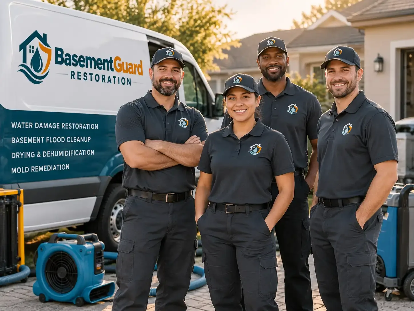 Basement Water Damage Restoration company in Groves, TX
